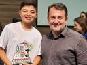 Vereador mirim de São Lourenço do Oeste conquista primeiro lugar em concurso de oratória 