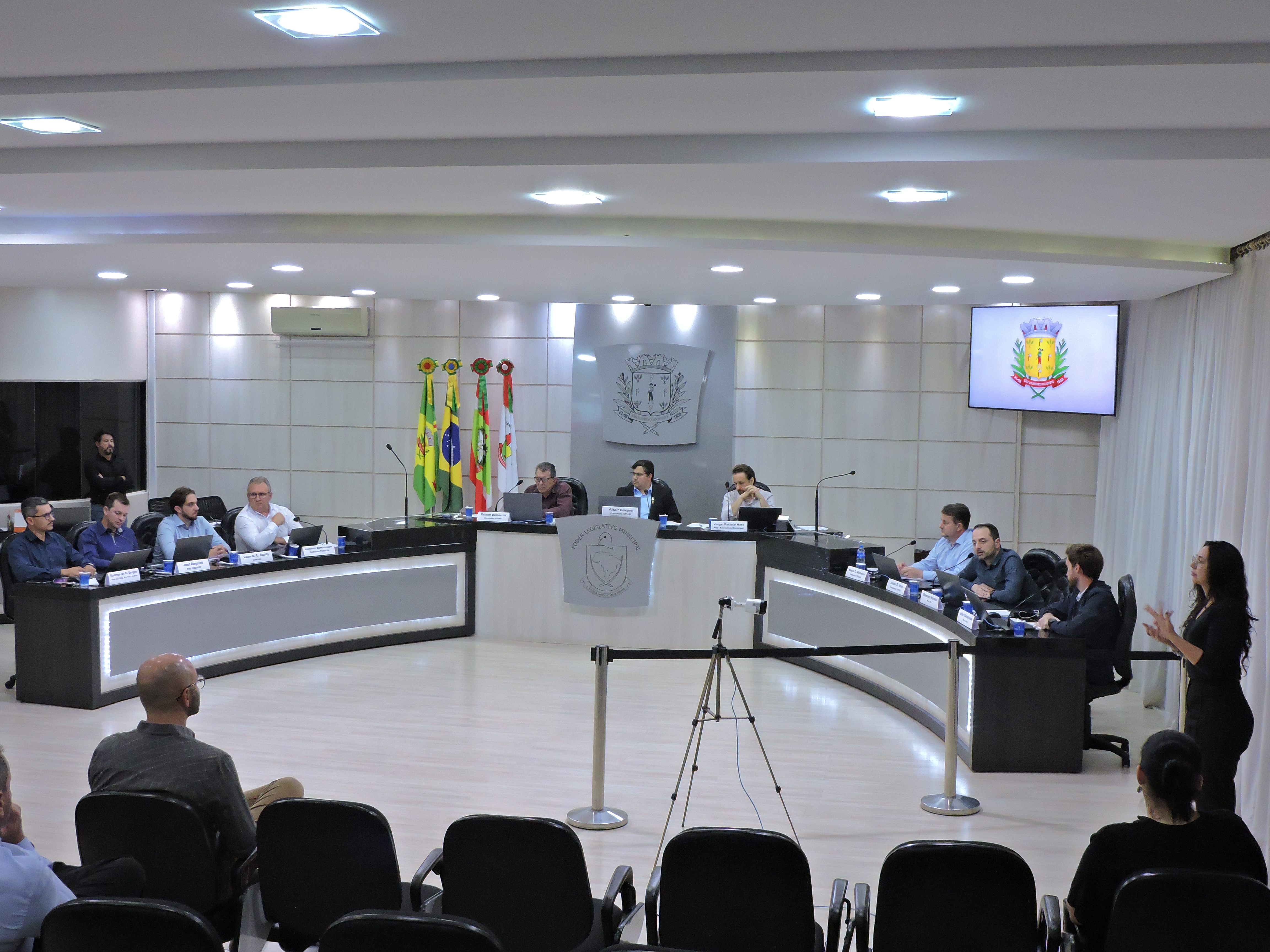 Audiência Pública debate emendas ao Projeto de Alteração do Plano Diretor de São Lourenço do Oeste