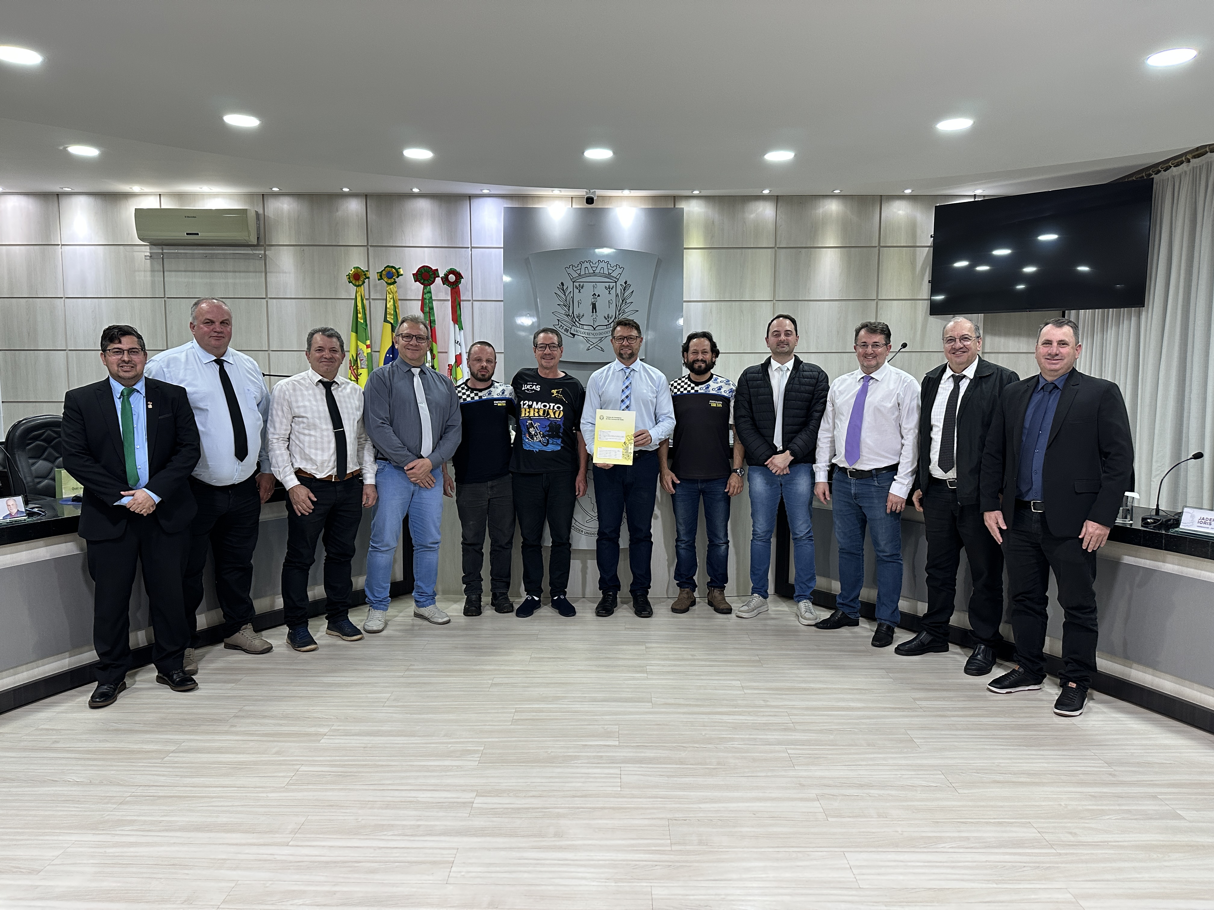 Câmara aprova projeto que autoriza realização do 13º Moto Bruxo em São Lourenço do Oeste