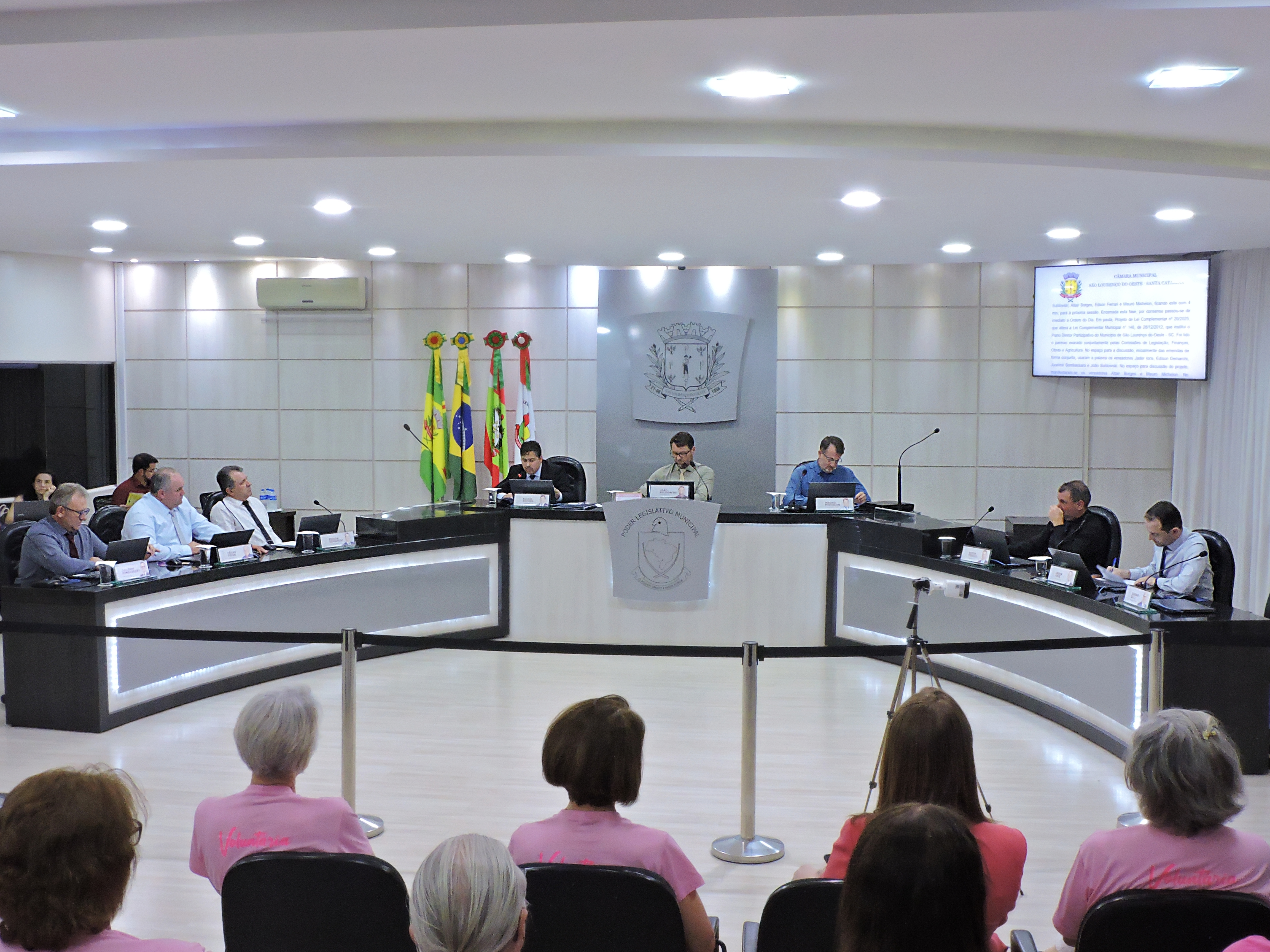 Câmara aprova ratificação de alterações no contrato do CISAMOSC