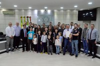 Câmara de São Lourenço do Oeste aprova Moção de Aplauso ao Clube de Xadrez Milita