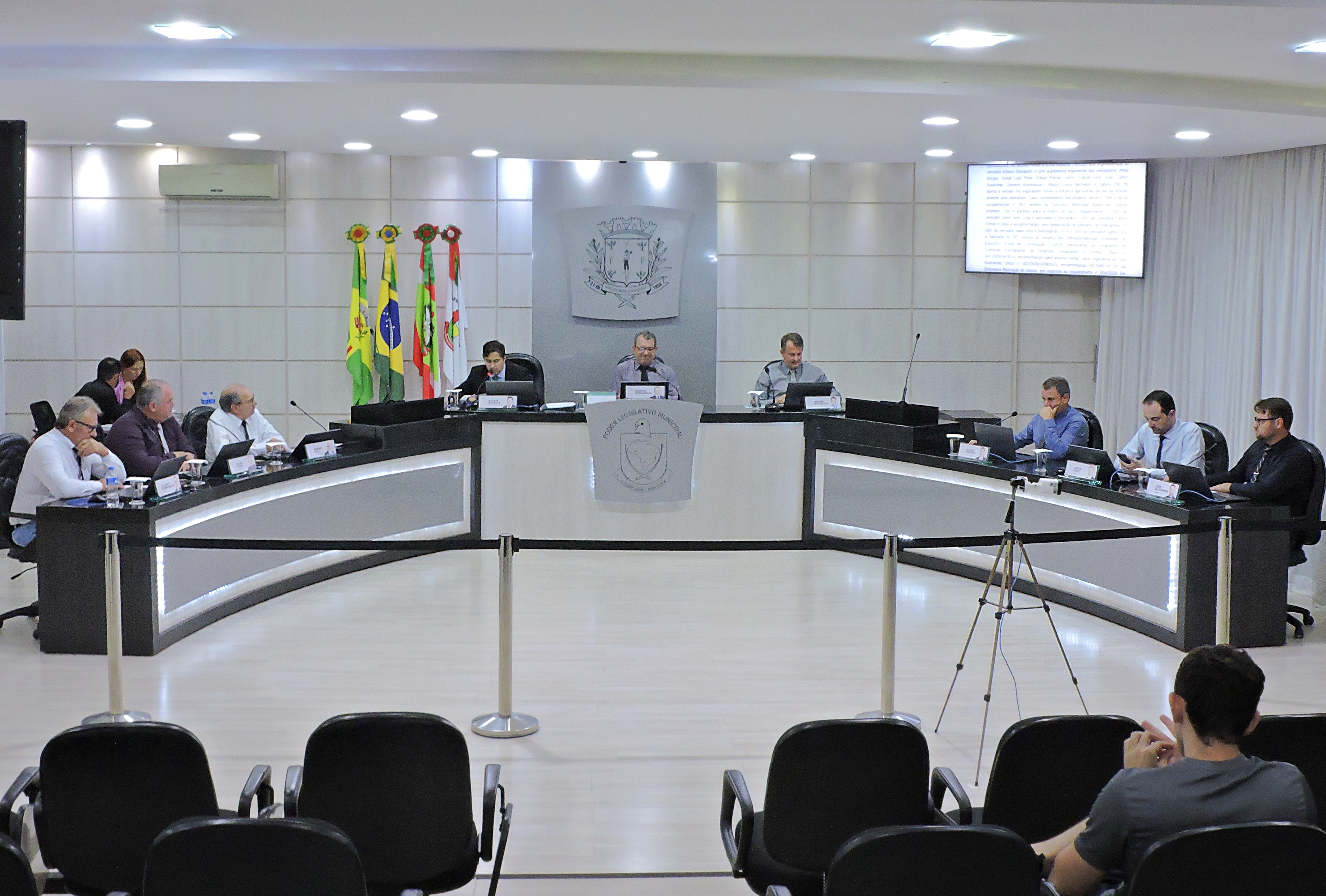 Câmara de São Lourenço do Oeste aprova prorrogação de prazo para análise de quatro projetos de lei