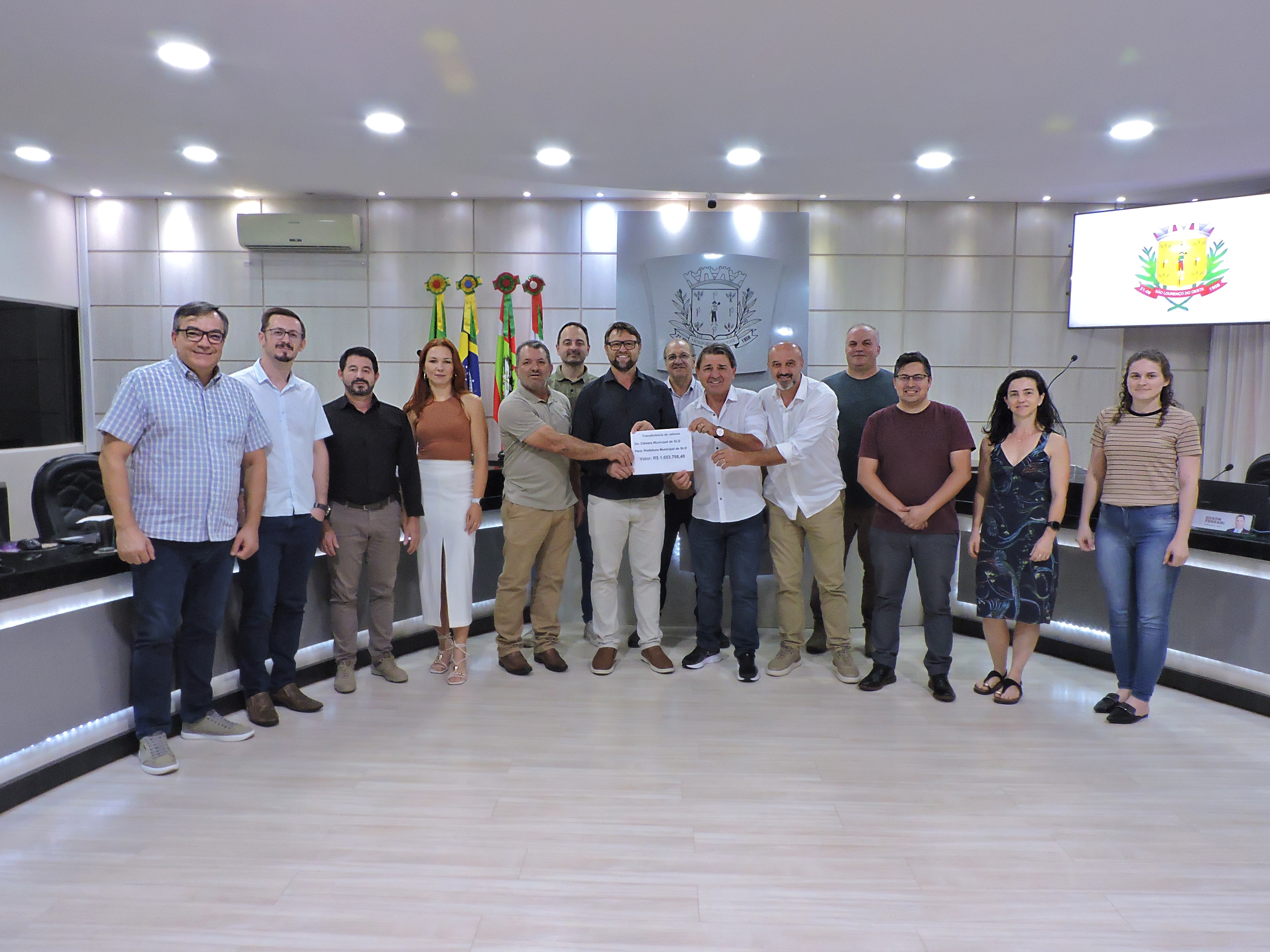 Câmara Municipal devolve mais de R$1,6 milhão ao Executivo em 2025