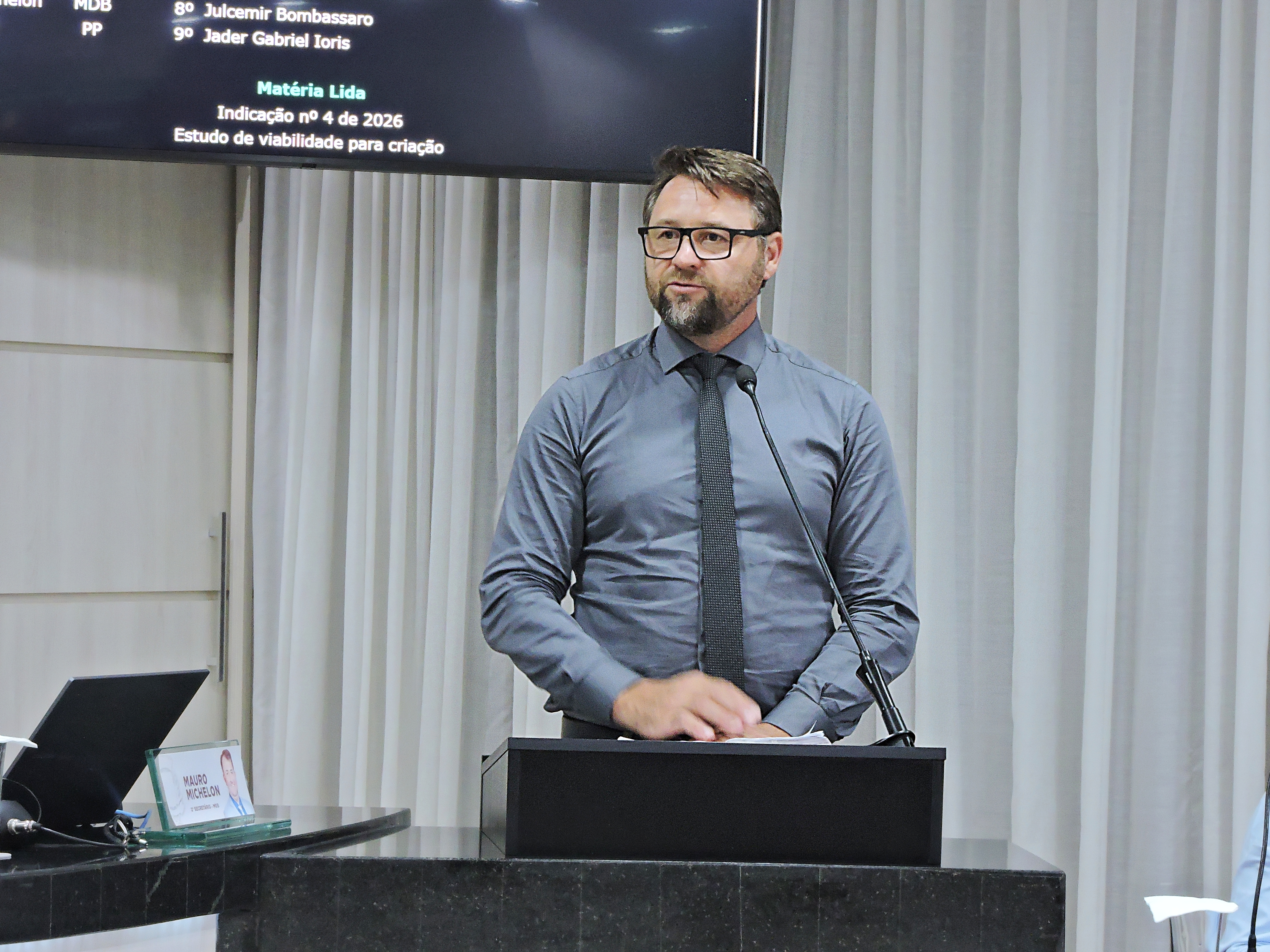 João Carlos Suldowski é indicado líder da bancada do PP na Câmara de São Lourenço do Oeste em 2026