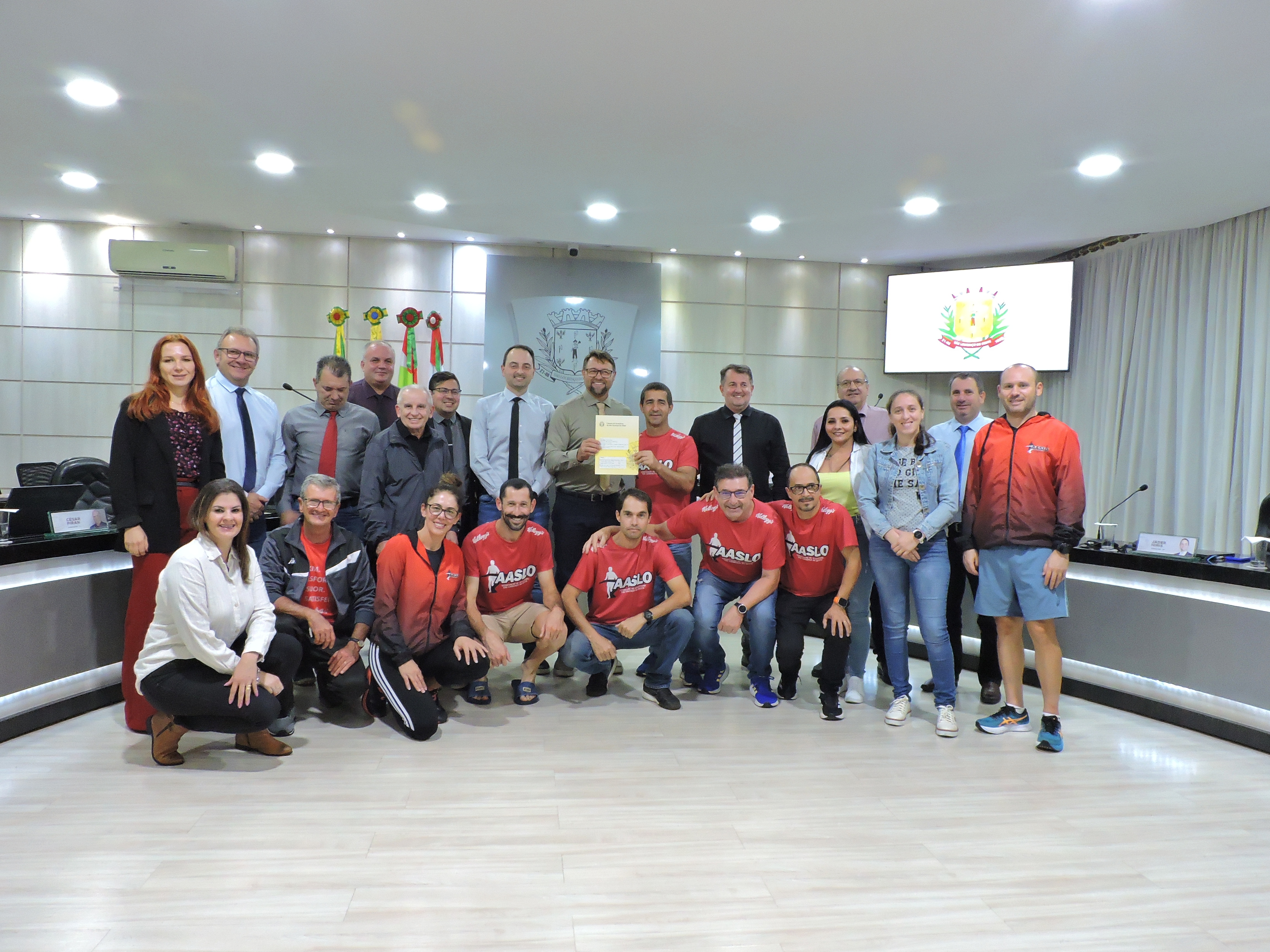 Legislativo aprova título de utilidade pública à Associação de Atletismo de São Lourenço do Oeste