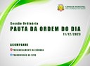 Saiba o que será analisado pelos vereadores na próxima segunda-feira Saiba o que será analisado pelos vereadores na próxima segunda-feira